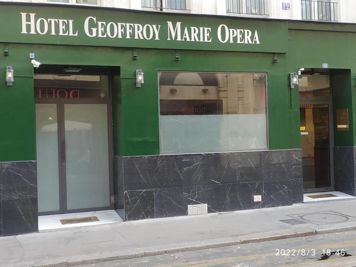 Hotel Geoffroy Marie Opéra París Exterior foto